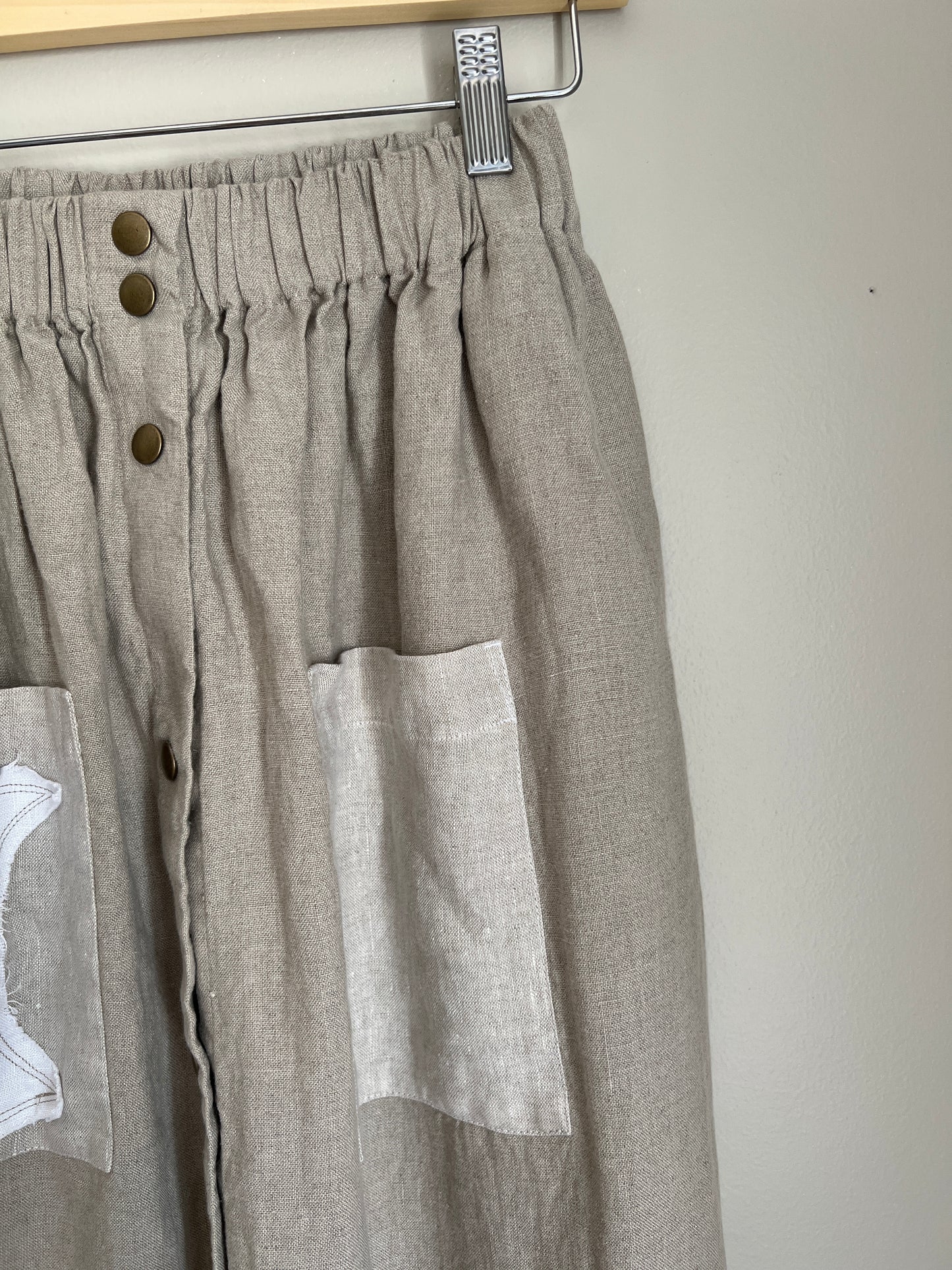 EXCLUSIVE 🌙 notPERFECTLINEN Marseille Skirt • Natural