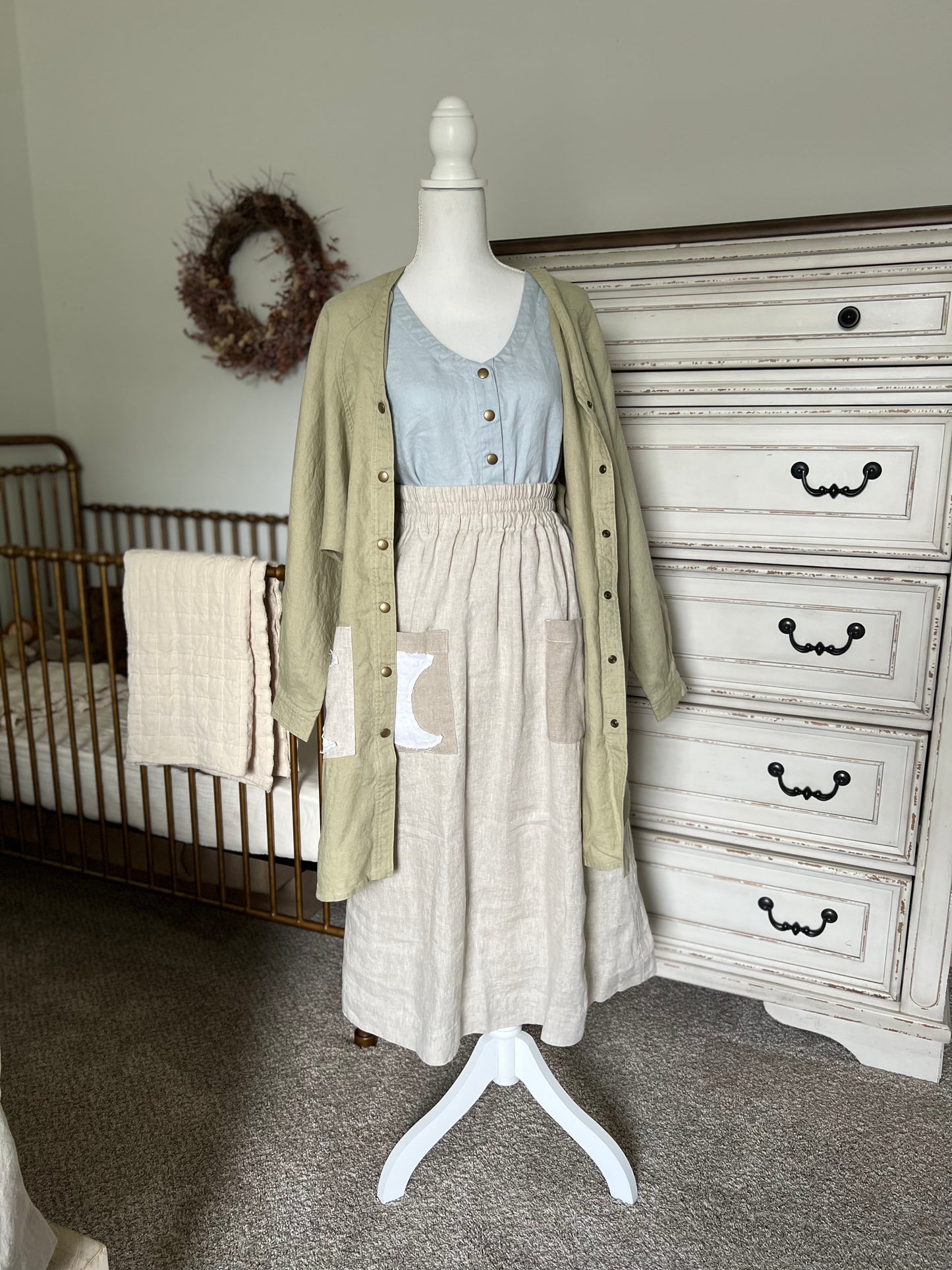EXCLUSIVE 🌙 notPERFECTLINEN Livorno • Desert Sage