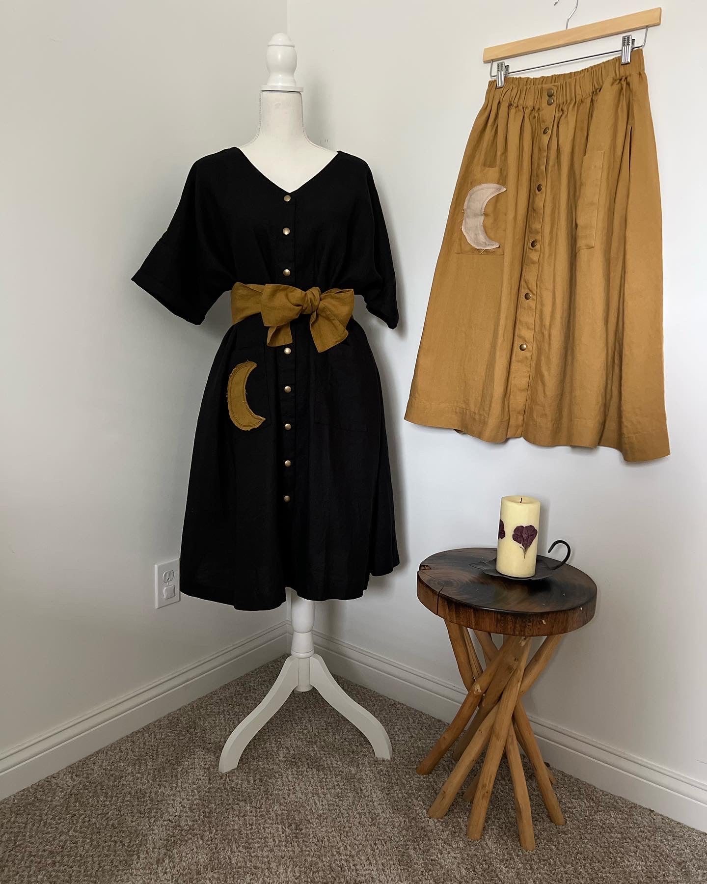 Exclusive Not Perfect Linen MIDI Berlin Dress SOLD OUT