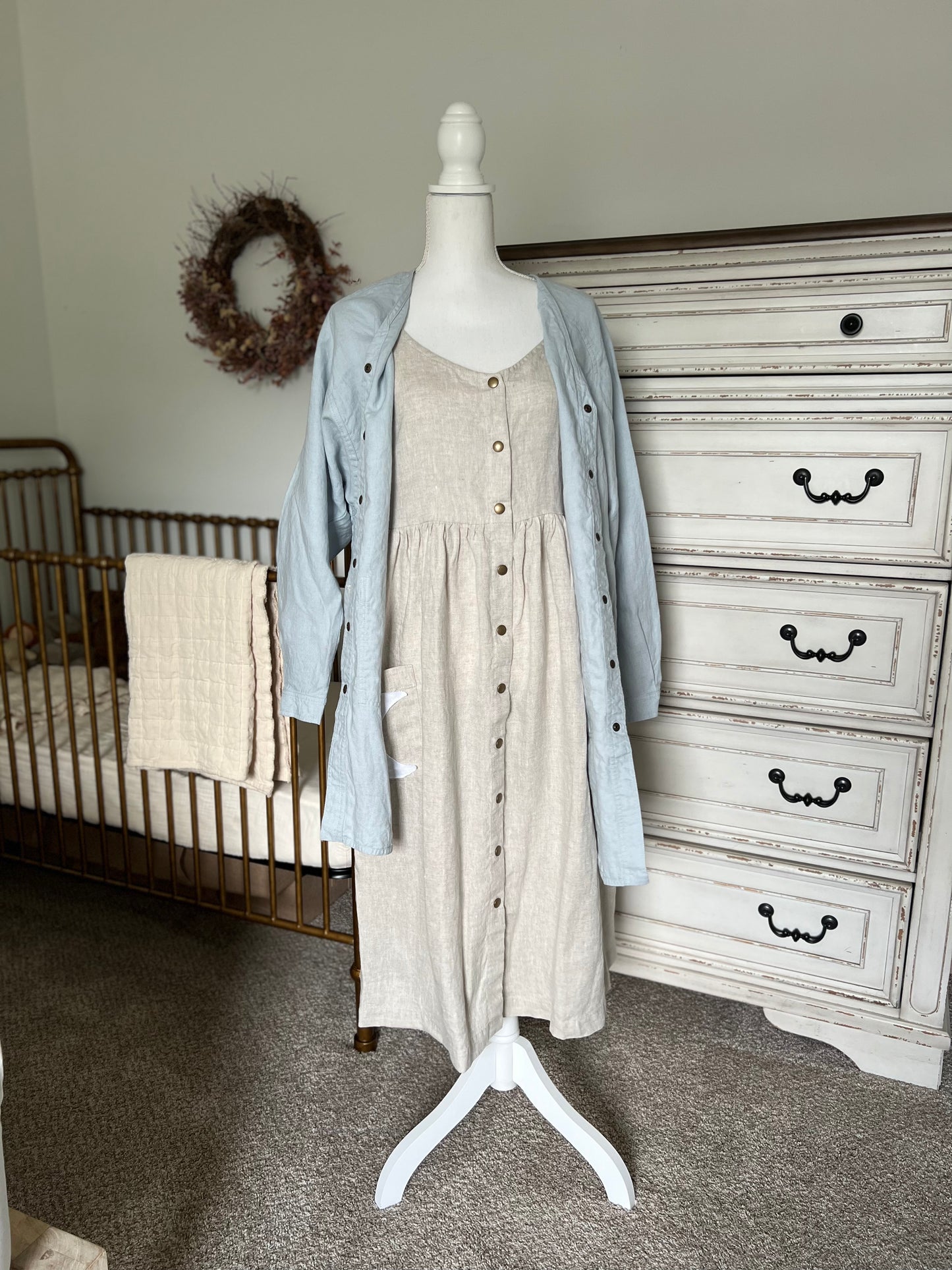 EXCLUSIVE 🌙notPERFECTLINEN Livorno • Ice Blue