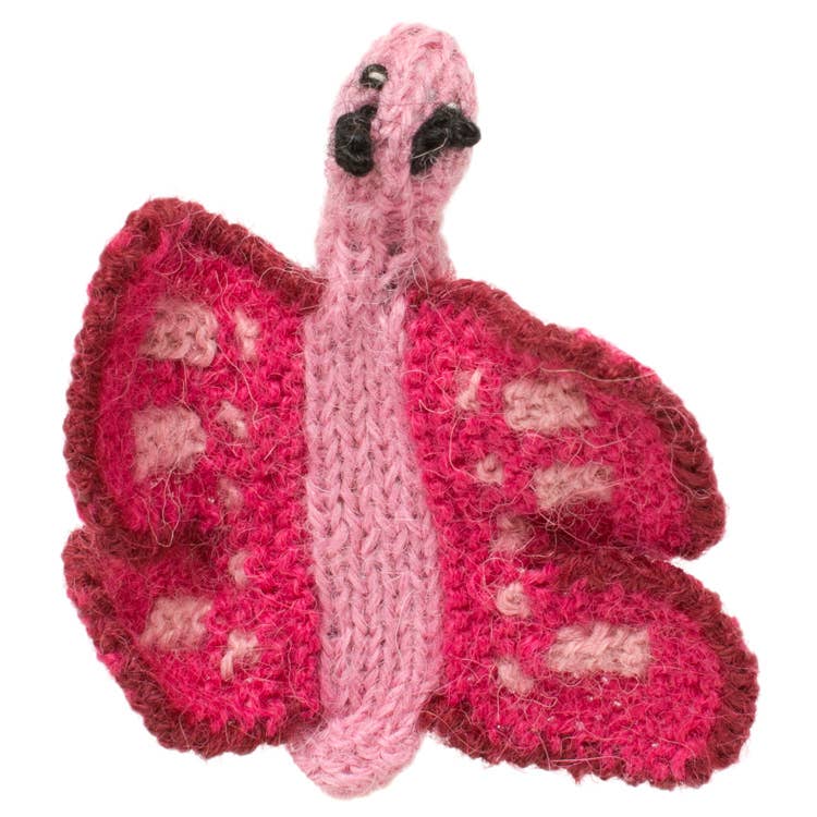 Butterfly - Alpaca Finger Puppet