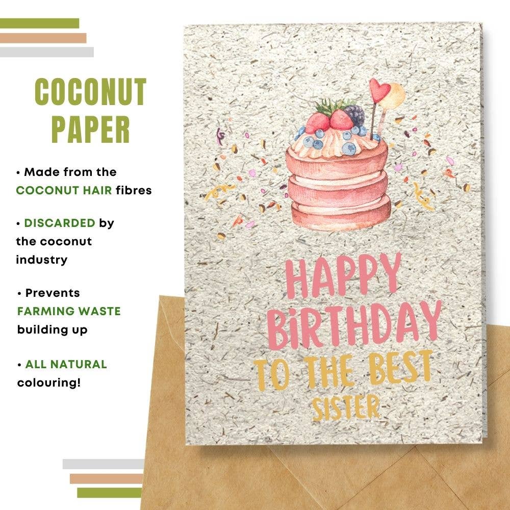 Happy Birthday Sister Card