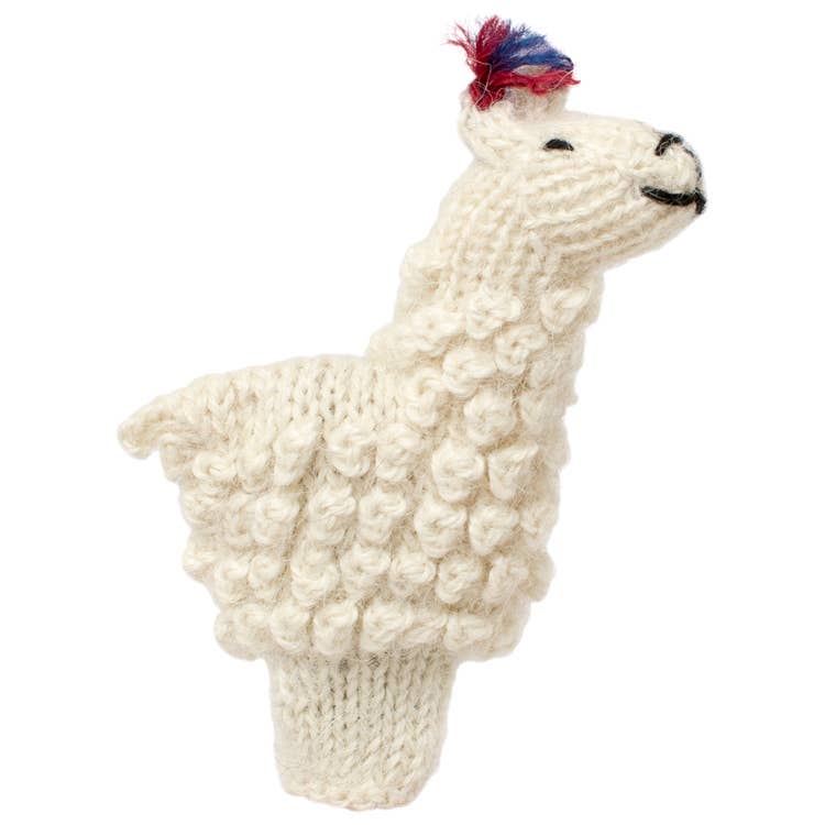 Llama - Alpaca Finger Puppet