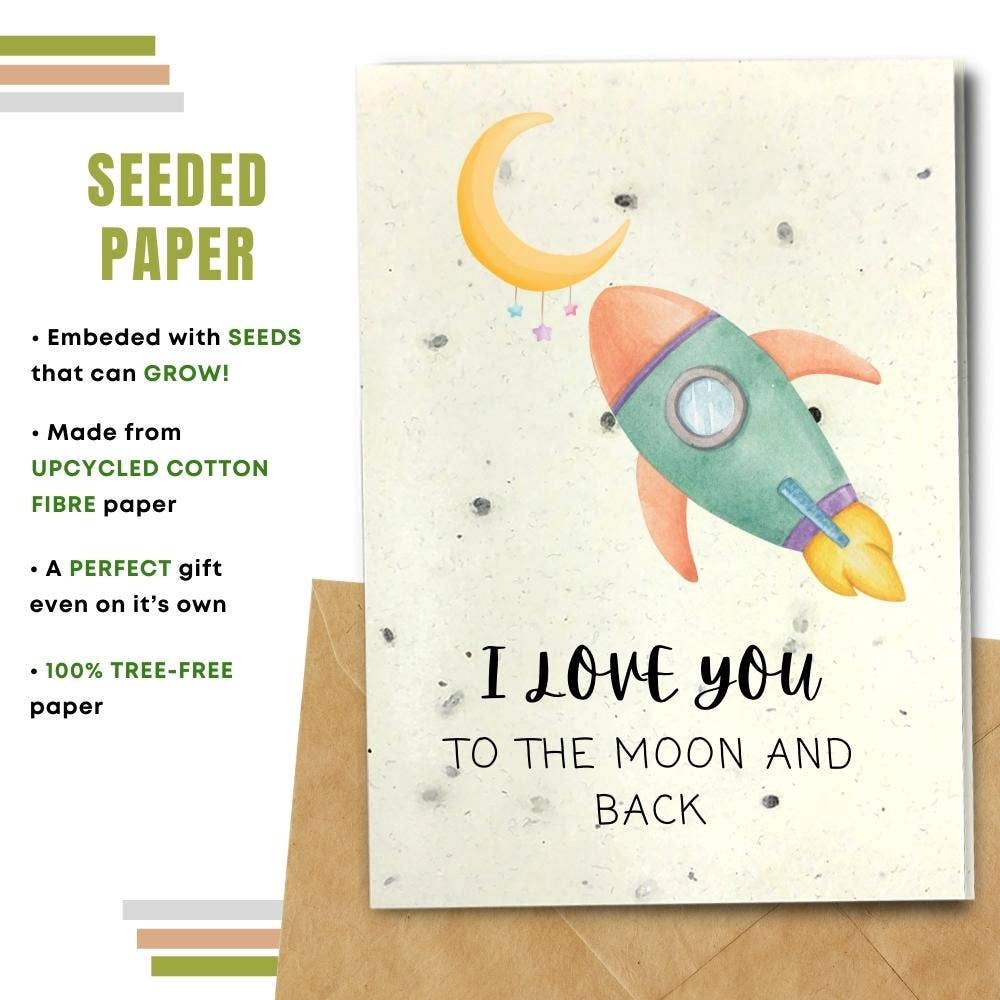 To the Moon & Back Card
