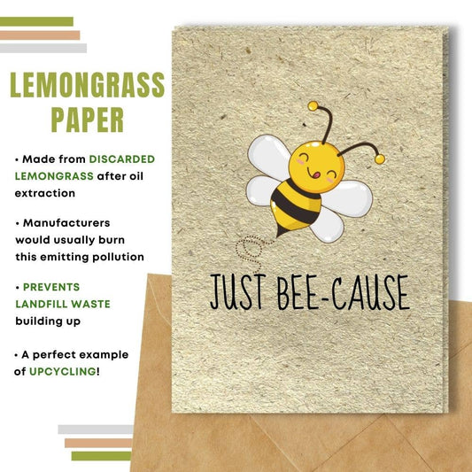 Just Bee-cause Card