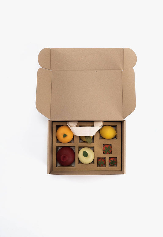 Wooden Fruit Set | Mini Set of Fruit Toys | Food Toys