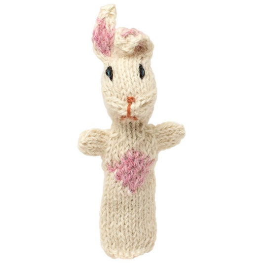 Rabbit - Alpaca Finger Puppet
