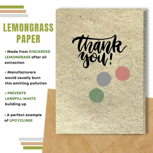 Dots Thank You Card