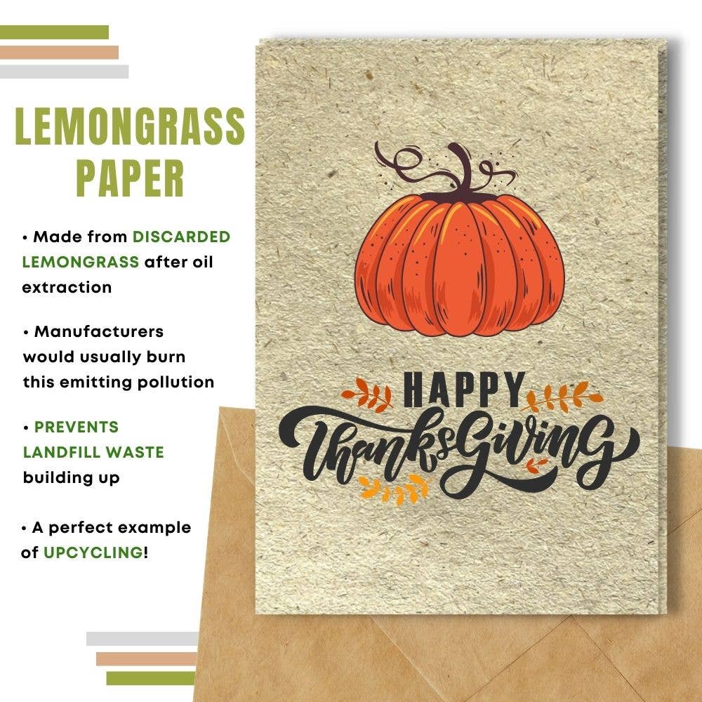 Pumpkin - Happy Thanksgiving Card