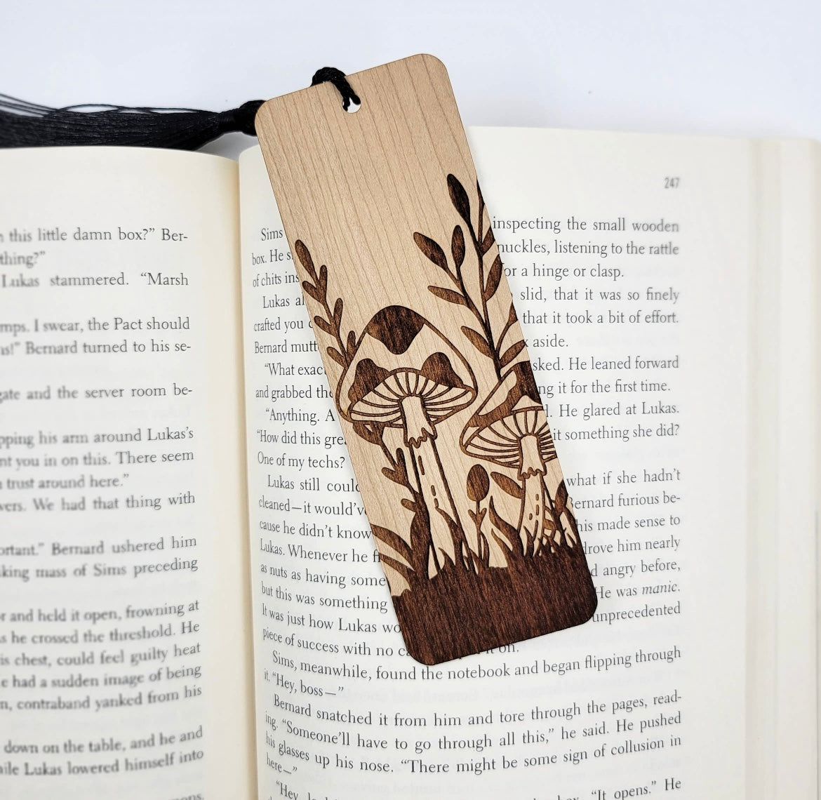 Mushroom Bookmark
