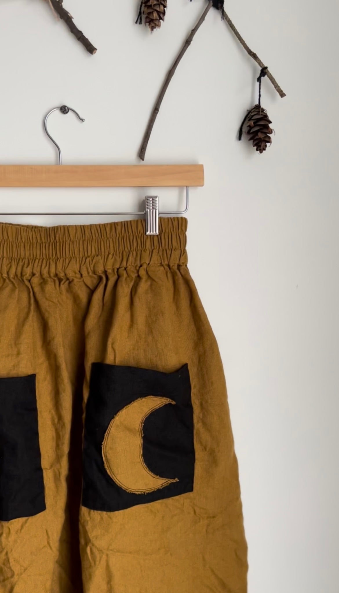 EXCLUSIVE 🌙 notPERFECTLINEN Sion Skirt • Bronze Brown