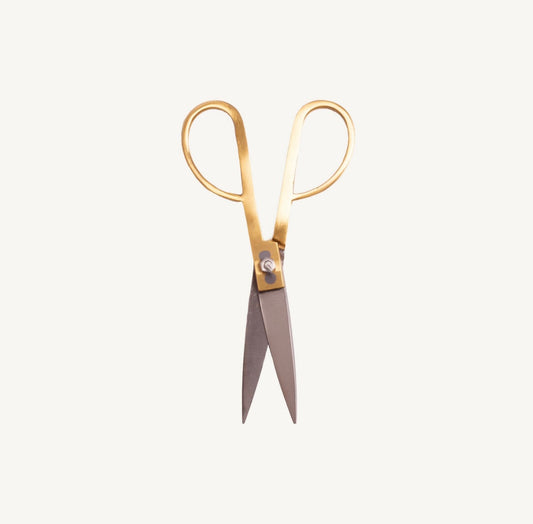 Brass Scissor 7.5"